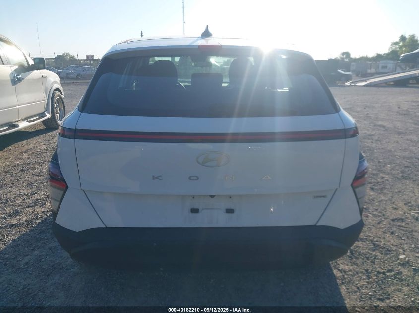 2025 Hyundai Kona Se VIN: KM8HACAB6SU217612 Lot: 43182210