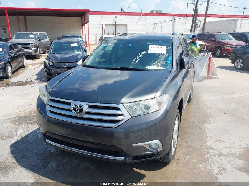 2013 Toyota Highlander Limited V6 VIN: 5TDYK3EH6DS120983 Lot: 43182218