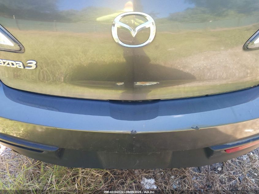 2011 Mazda Mazda3 I Touring VIN: JM1BL1VG0B1399534 Lot: 43182222