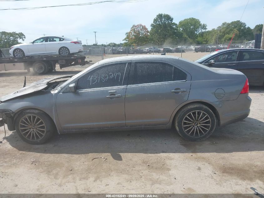 2012 Ford Fusion Sel VIN: 3FAHP0JA8CR433856 Lot: 43182249