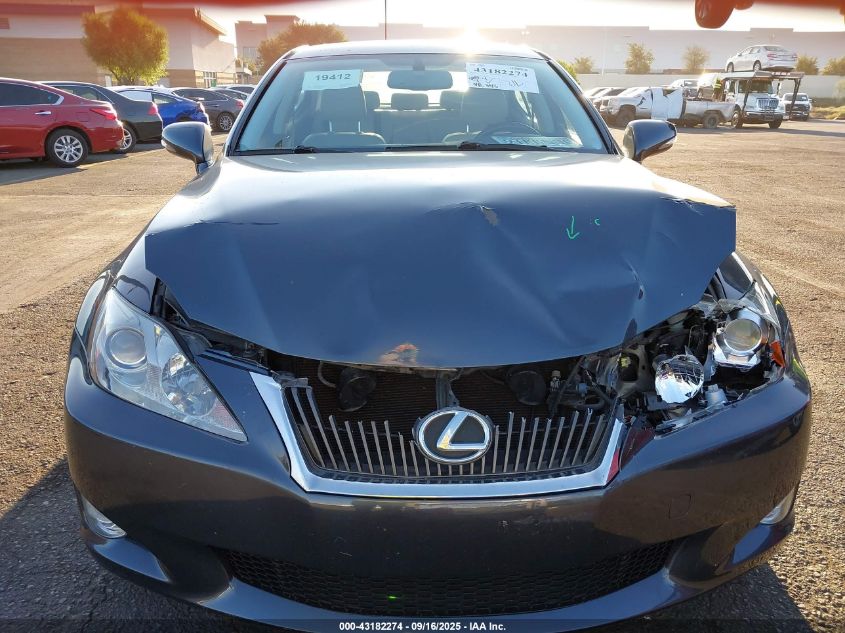 2009 Lexus Is 250 VIN: JTHBK262095090109 Lot: 43182274