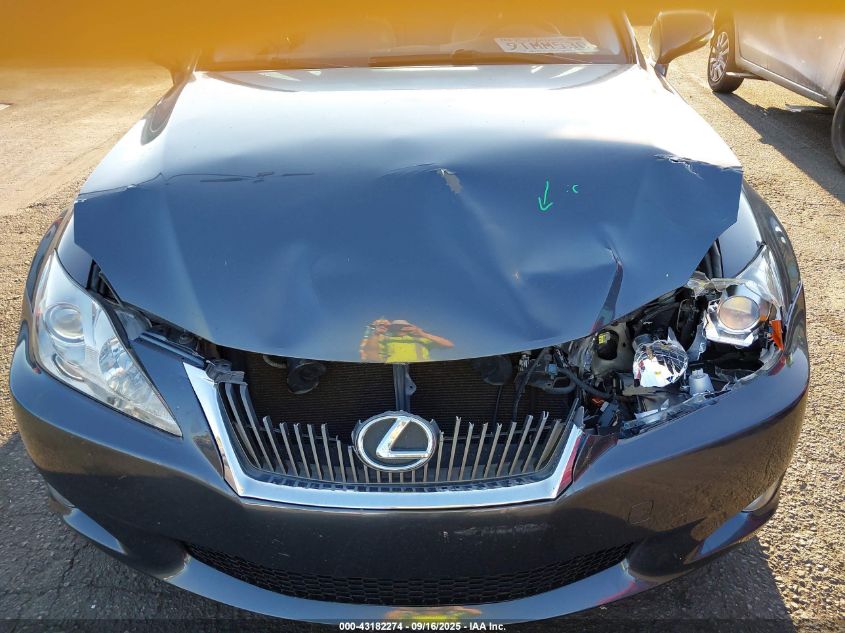 2009 Lexus Is 250 VIN: JTHBK262095090109 Lot: 43182274