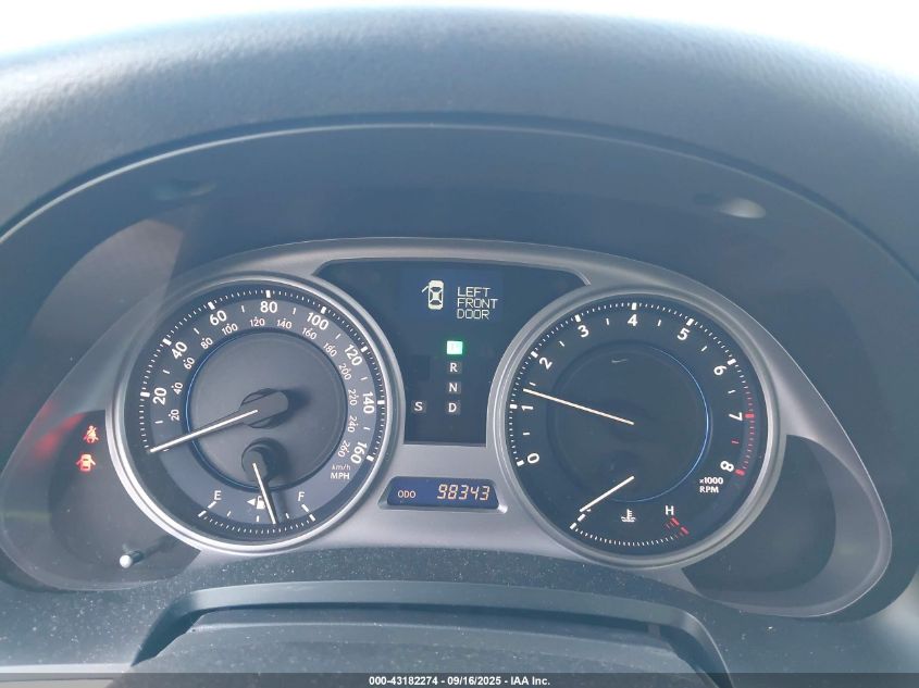 2009 Lexus Is 250 VIN: JTHBK262095090109 Lot: 43182274