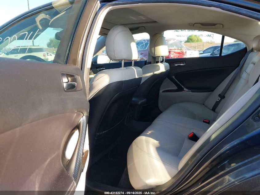 2009 Lexus Is 250 VIN: JTHBK262095090109 Lot: 43182274