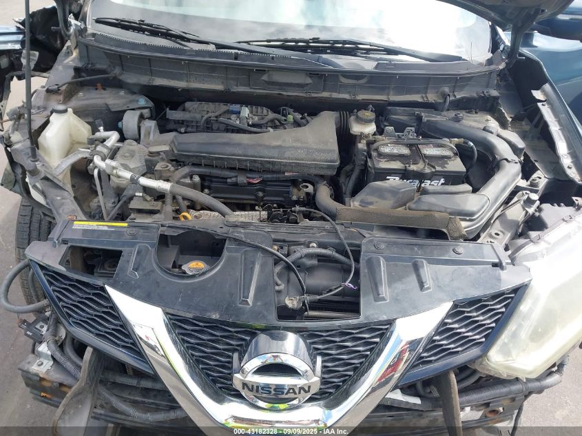 2014 Nissan Rogue Sv VIN: 5N1AT2MV2EC857743 Lot: 43182328
