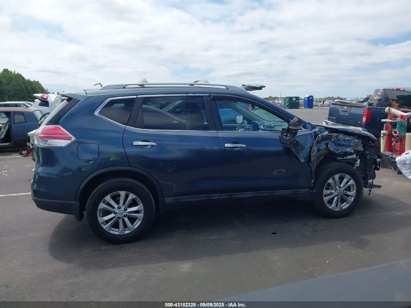 2014 Nissan Rogue Sv VIN: 5N1AT2MV2EC857743 Lot: 43182328