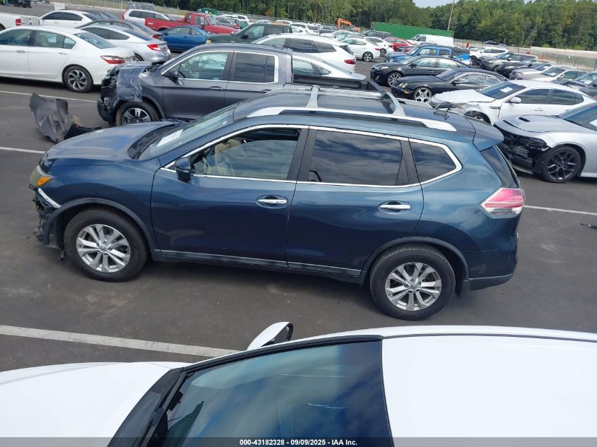 2014 Nissan Rogue Sv VIN: 5N1AT2MV2EC857743 Lot: 43182328