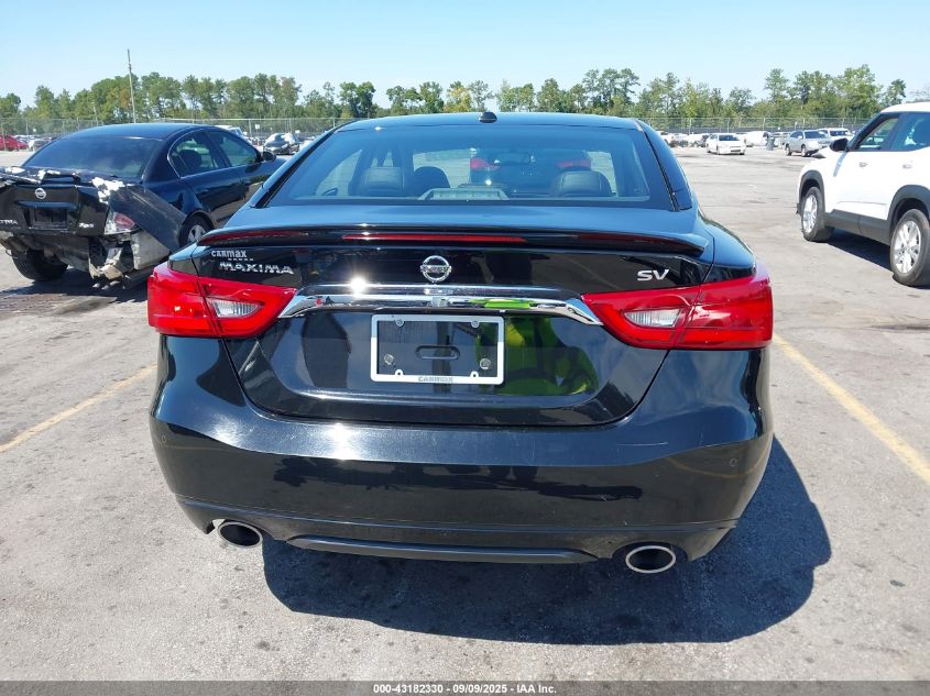 2017 Nissan Maxima 3.5 Sv VIN: 1N4AA6APXHC439030 Lot: 43182330
