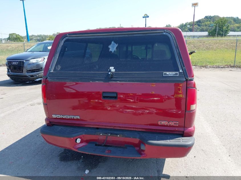 2000 GMC Sonoma Sls VIN: 1GTCS19W7Y8203890 Lot: 43182353
