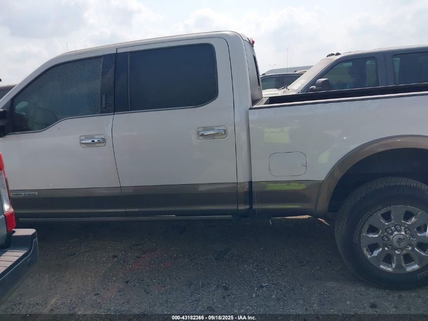 2019 Ford F-250 King Ranch VIN: 1FT7W2BT5KED64632 Lot: 43182366