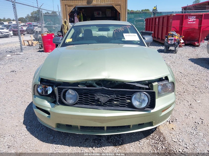 2005 Ford Mustang VIN: 1ZVFT82HX55256513 Lot: 43182399