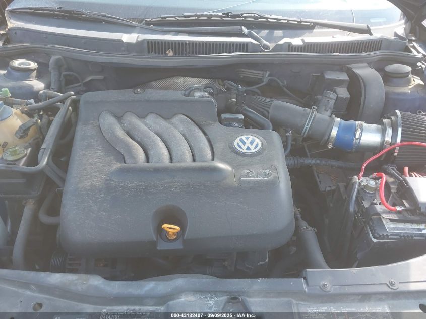 2002 Volkswagen Golf Gls 2.0L VIN: 9BWGB61J824040153 Lot: 43182407