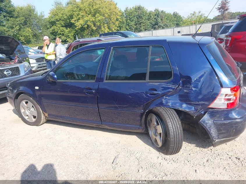 2002 Volkswagen Golf Gls 2.0L VIN: 9BWGB61J824040153 Lot: 43182407