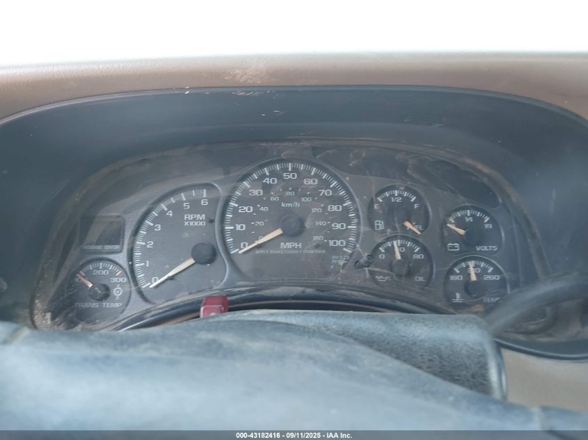 2001 Chevrolet Silverado 1500Hd Ls VIN: 1GCGK13U51F174481 Lot: 43182416