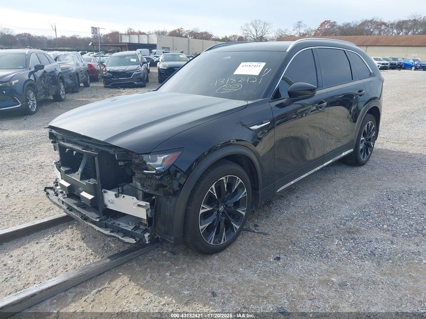 Vin: jm3kkdhaxr1180478, lot: 43676837, mazda cx-90 phev premium 20242