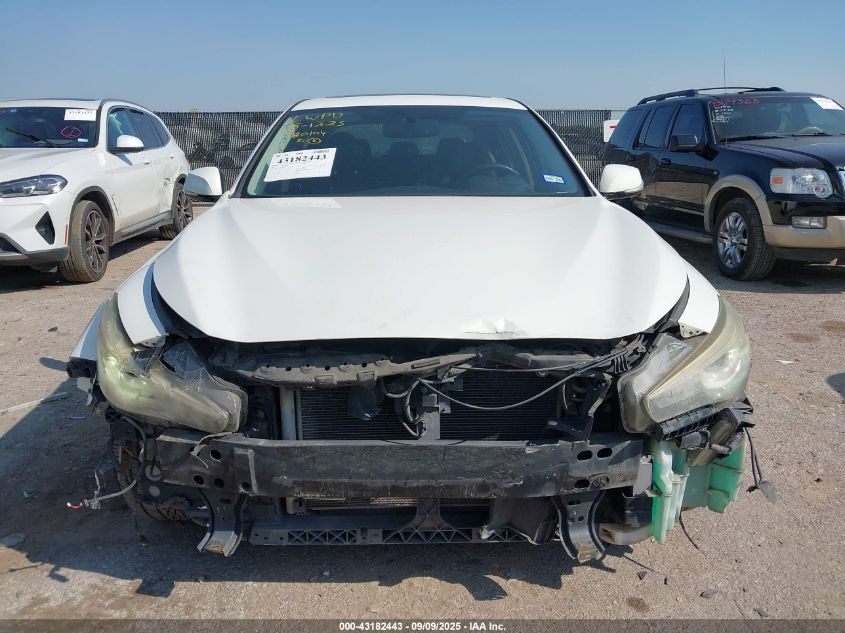 2014 Infiniti Q50 Sport VIN: JN1BV7AP0EM678636 Lot: 43182443