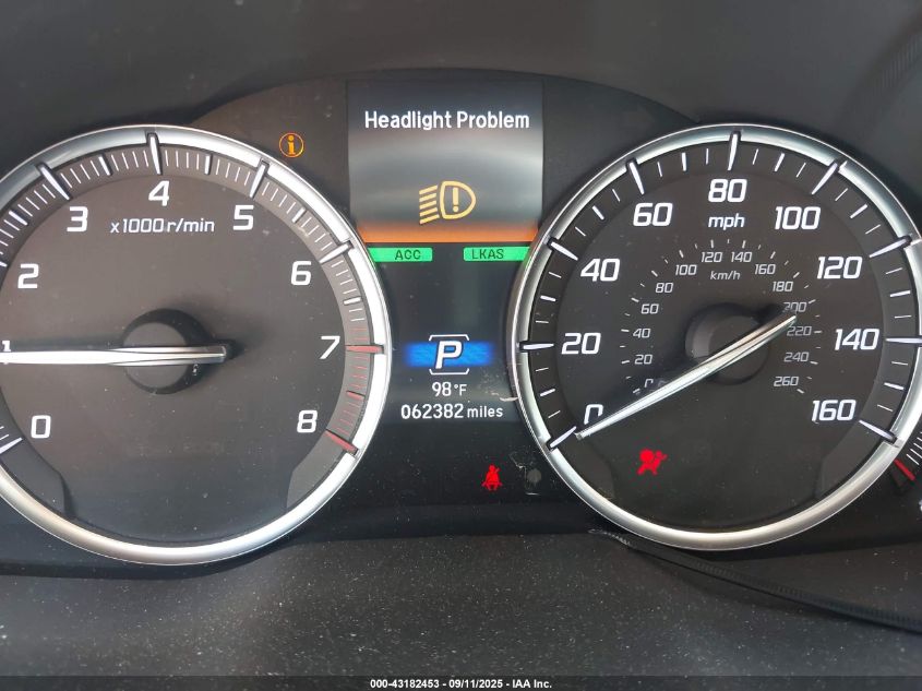 2018 Acura Mdx Advance Package VIN: 5J8YD4H84JL012114 Lot: 43182453