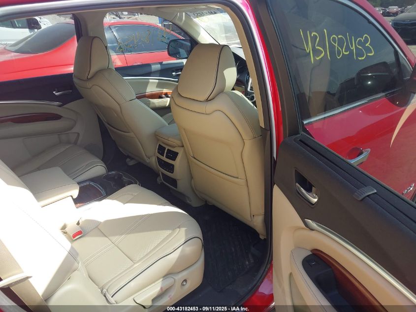 2018 Acura Mdx Advance Package VIN: 5J8YD4H84JL012114 Lot: 43182453