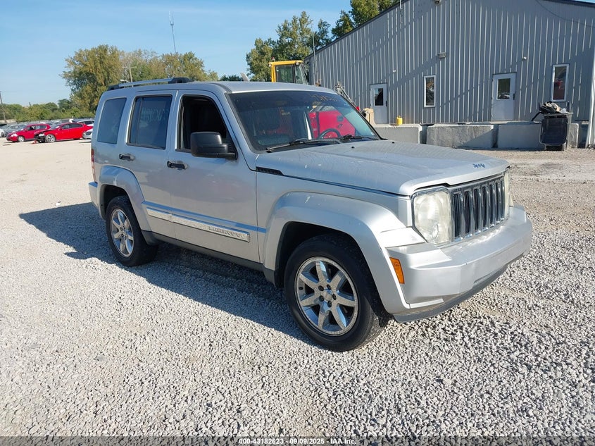 2009 Jeep Liberty Limited Edition silver other gasoline 1J8GN58K19W537692 photo #1