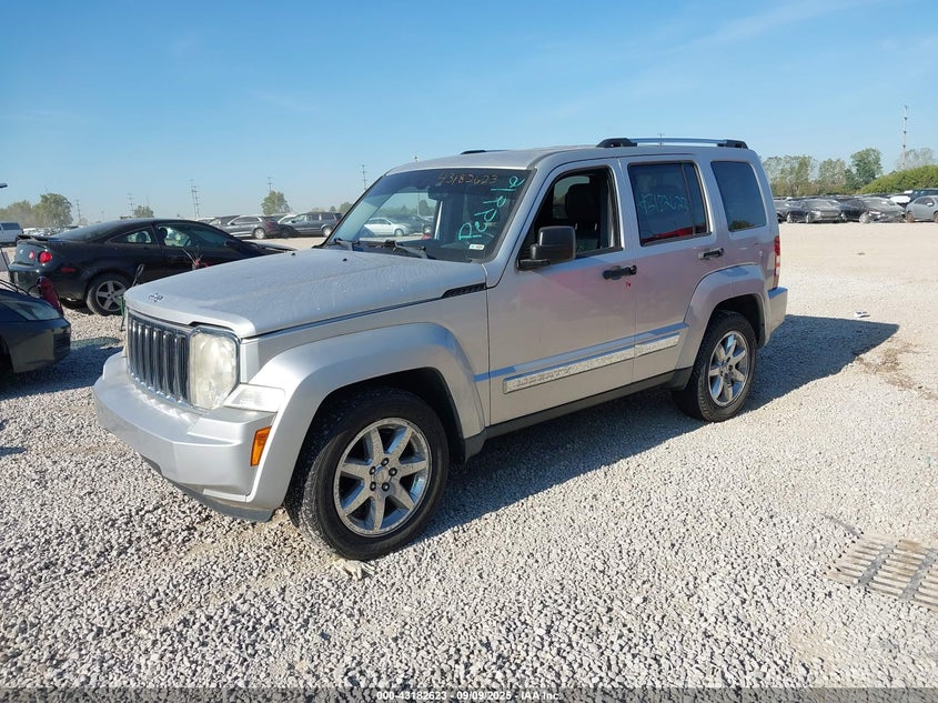 2009 Jeep Liberty Limited Edition silver other gasoline 1J8GN58K19W537692 photo #3
