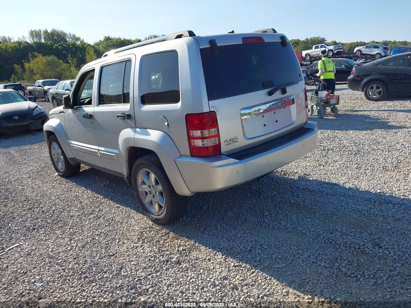 2009 Jeep Liberty Limited Edition silver other gasoline 1J8GN58K19W537692 photo #4