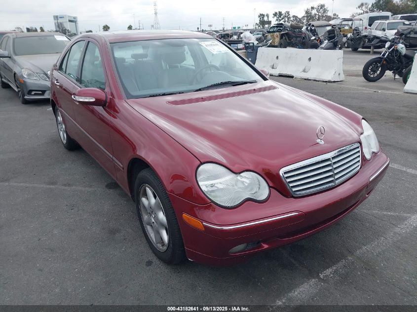 2002 Mercedes-Benz C 240 VIN: WDBRF61JX2F268570 Lot: 43182641