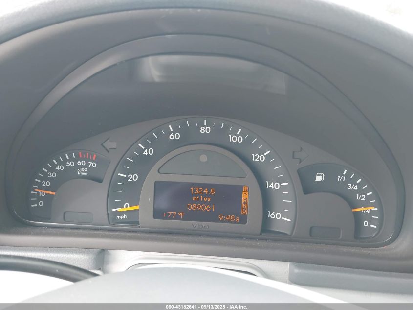 2002 Mercedes-Benz C 240 VIN: WDBRF61JX2F268570 Lot: 43182641