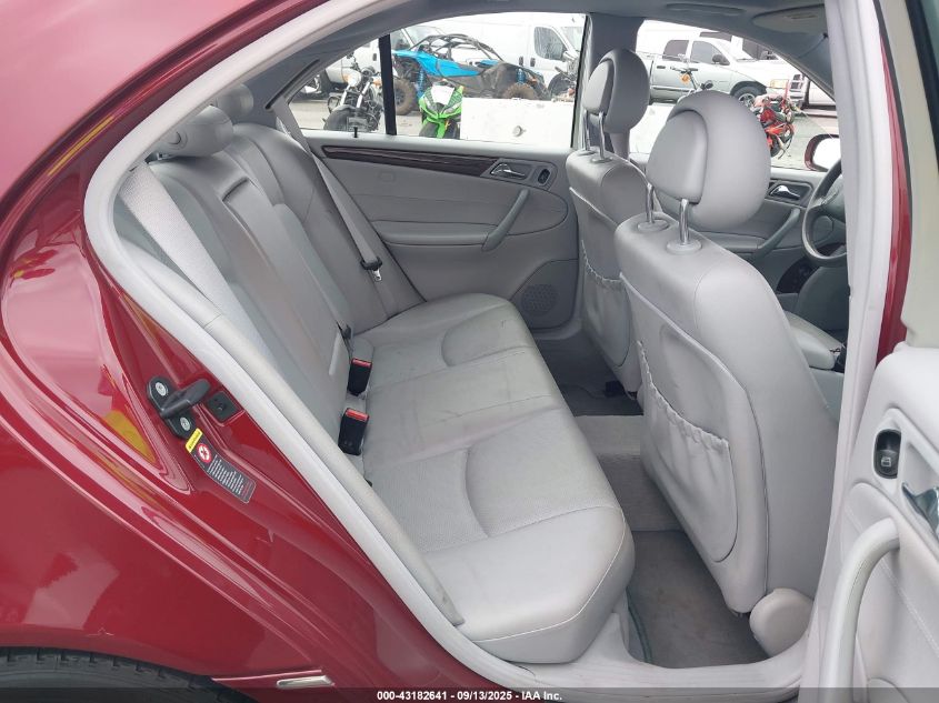 2002 Mercedes-Benz C 240 VIN: WDBRF61JX2F268570 Lot: 43182641