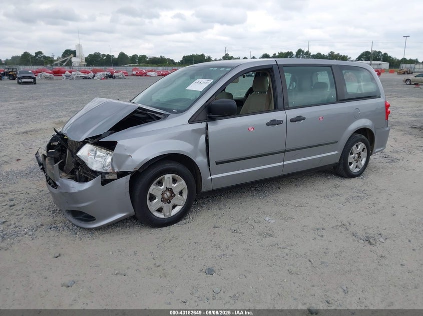 2013 DODGE GRAND CARAVAN AMERICAN VALUE PKG - 2C4RDGBG4DR662089
