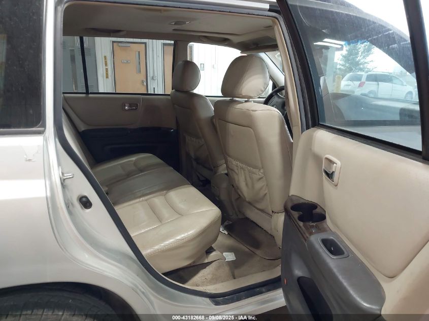 2003 Toyota Highlander Limited V6 VIN: JTEHF21A730146531 Lot: 43182668