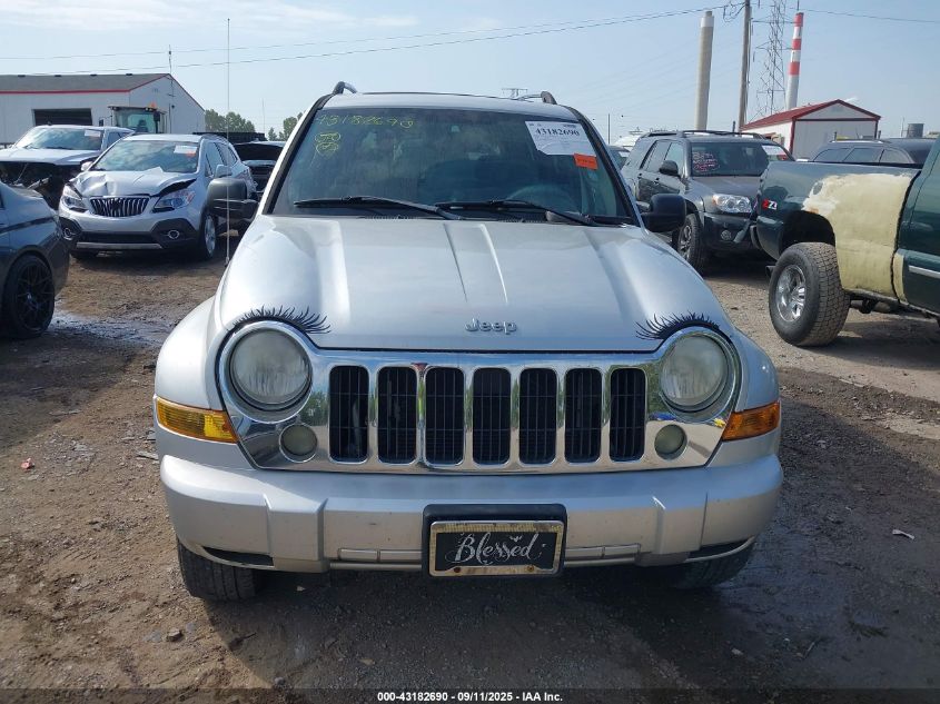 2006 Jeep Liberty Limited Edition VIN: 1J4GL58K06W178774 Lot: 43182690