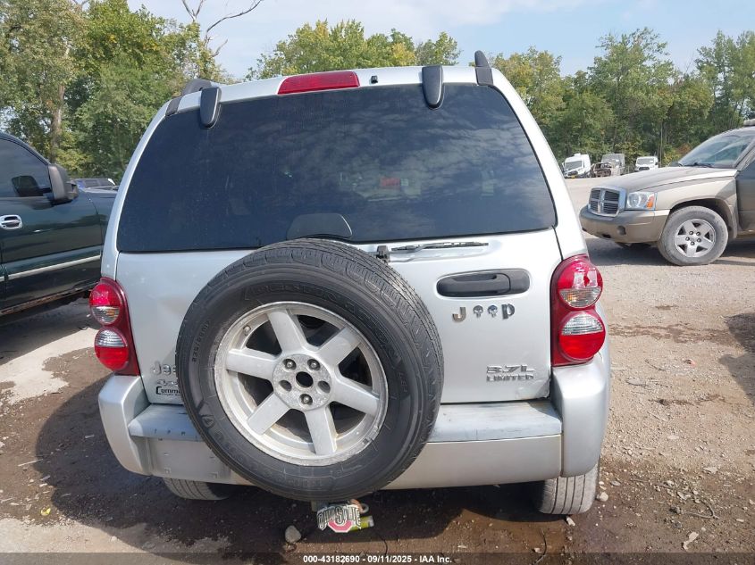 2006 Jeep Liberty Limited Edition VIN: 1J4GL58K06W178774 Lot: 43182690