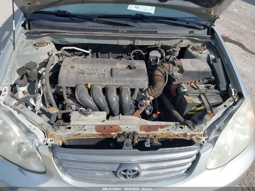 2003 Toyota Corolla S VIN: 1NXBR32E43Z177197 Lot: 43182691