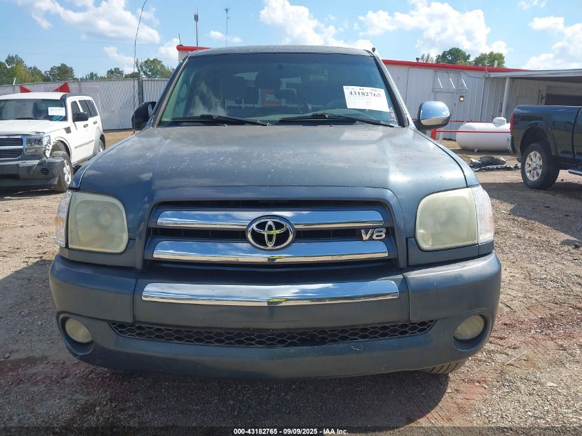 2006 Toyota Tundra Sr5 V8 VIN: 5TBET34136S512707 Lot: 43182765