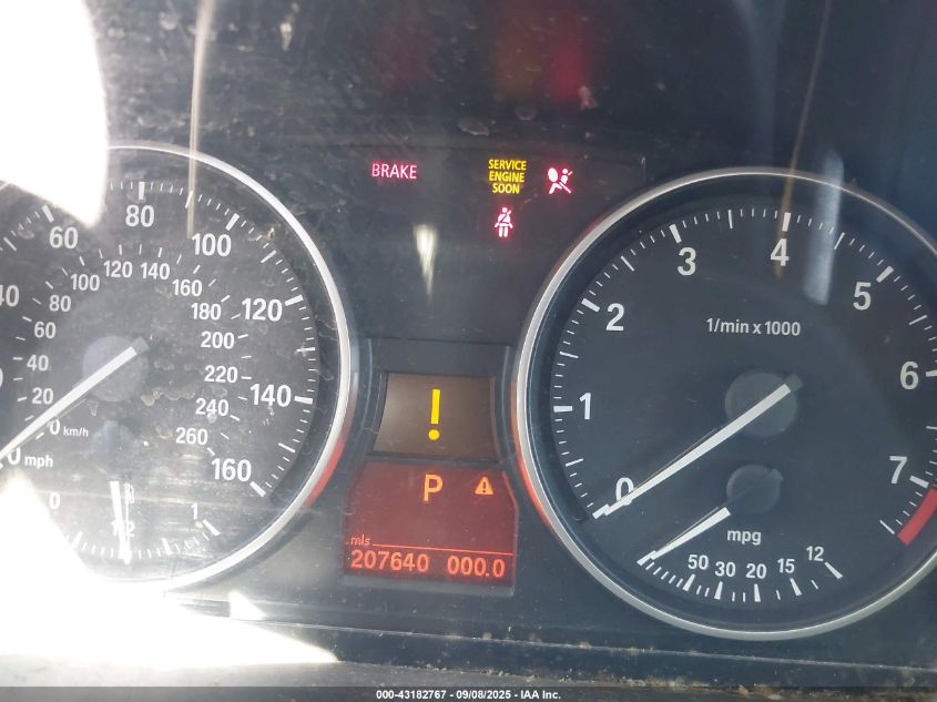 2009 BMW 328I VIN: WBAPH57559NL78530 Lot: 43182767