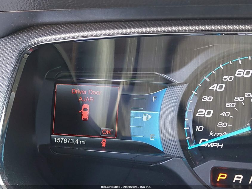 2013 Ford Taurus Sho VIN: 1FAHP2KT5DG116265 Lot: 43182852