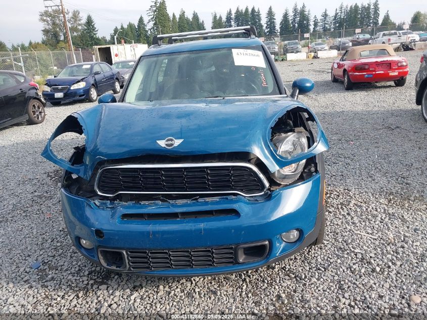 2012 Mini Cooper S Countryman VIN: WMWZC5C50CWM14901 Lot: 43182860