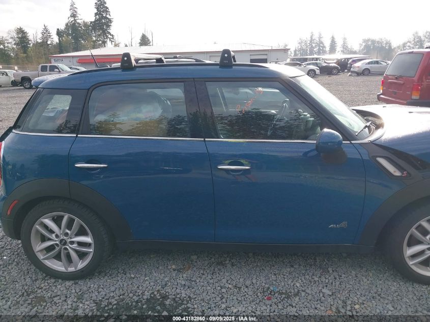 2012 Mini Cooper S Countryman VIN: WMWZC5C50CWM14901 Lot: 43182860