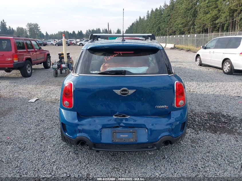 2012 Mini Cooper S Countryman VIN: WMWZC5C50CWM14901 Lot: 43182860