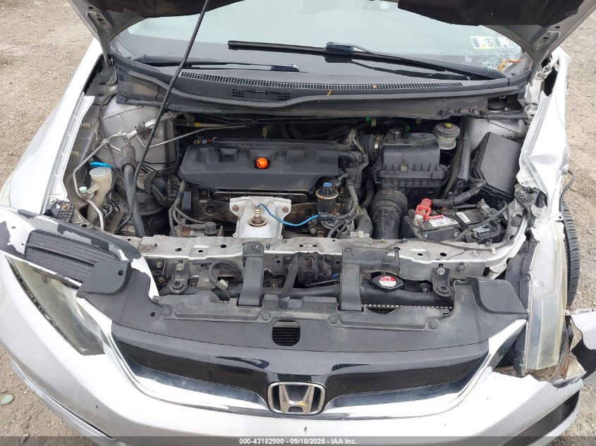 2012 Honda Civic Ex-L VIN: 19XFB2F96CE343218 Lot: 43182900