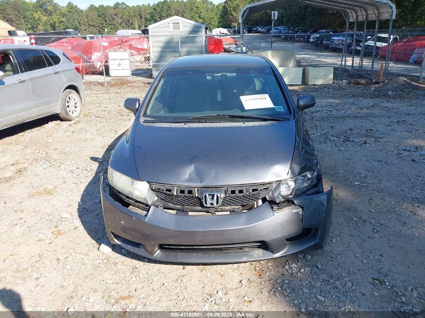 2009 Honda Civic Lx VIN: 1HGFA16539L022636 Lot: 43182901