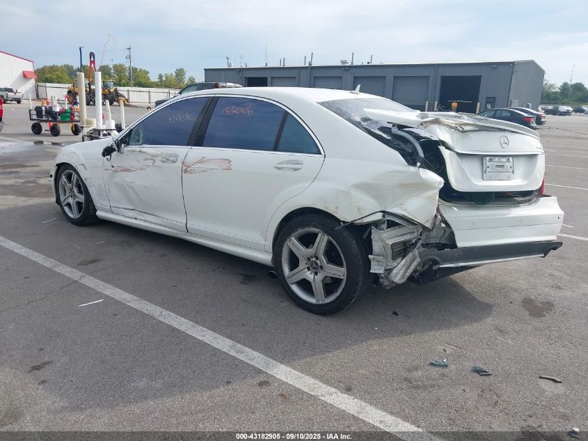 2007 Mercedes-Benz S 550 white sedan gasoline WDDNG71X27A059177 photo #4