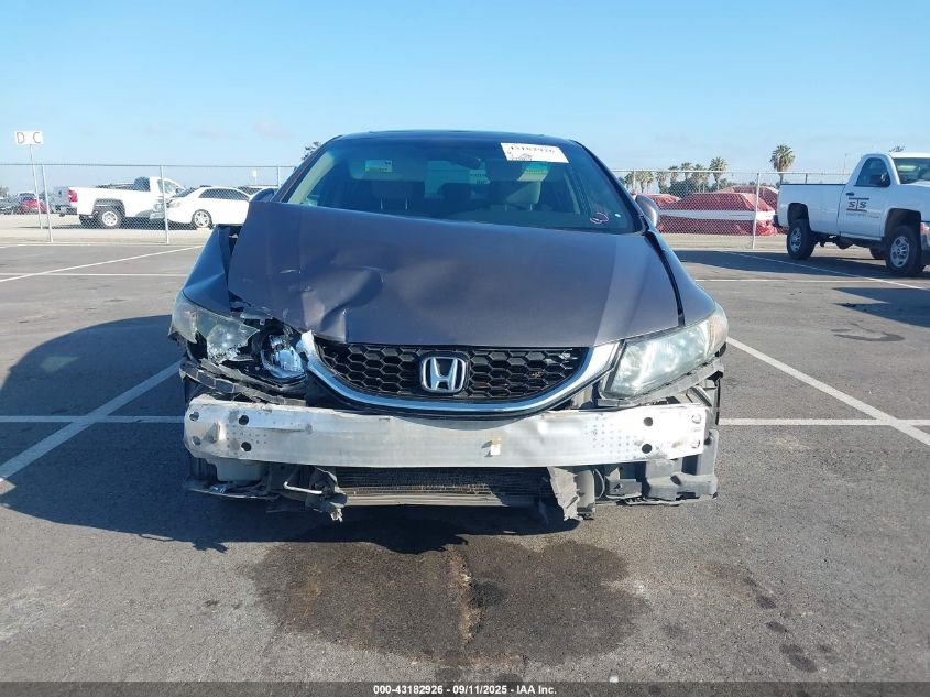 2013 Honda Civic Ex VIN: 19XFB2F86DE207051 Lot: 43182926