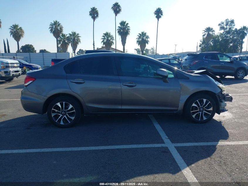 2013 Honda Civic Ex VIN: 19XFB2F86DE207051 Lot: 43182926