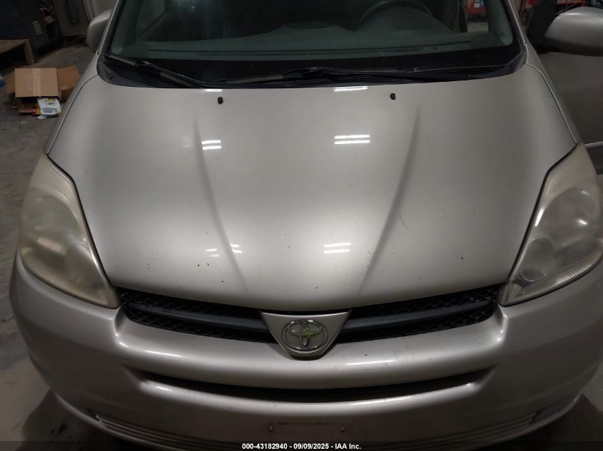 2005 Toyota Sienna Xle VIN: 5TDBA22C25S043333 Lot: 43182940