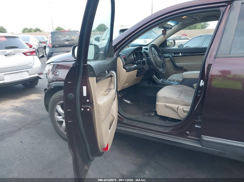 2012 Kia Sorento Lx VIN: 5XYKT4A25CG281363 Lot: 43182970
