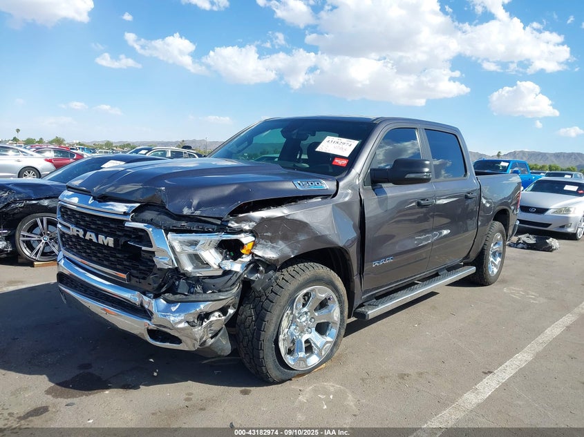 2023 Ram 1500 Big Horn 4X4 5'7 Box VIN: 1C6SRFFT6PN703531 Lot: 43182974