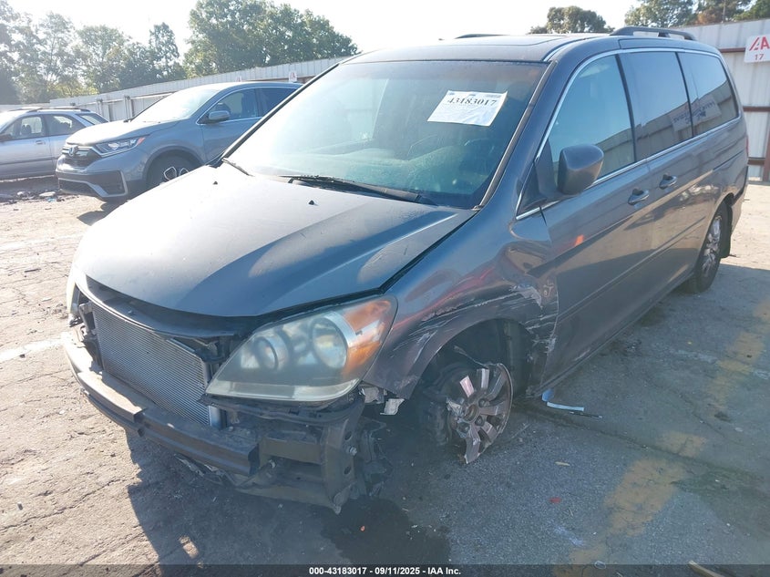 2008 Honda Odyssey Ex-L VIN: 5FNRL38768B012555 Lot: 43183017