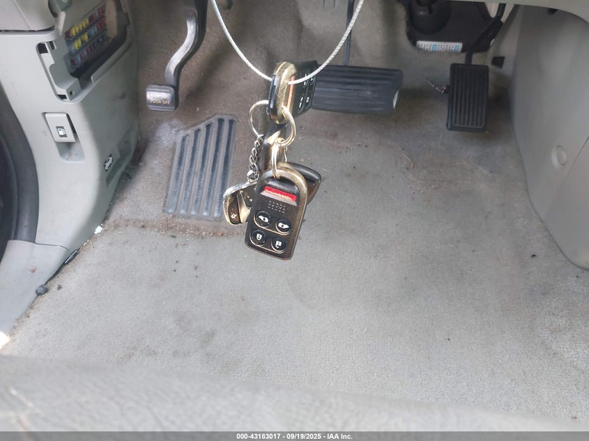 2008 Honda Odyssey Ex-L VIN: 5FNRL38768B012555 Lot: 43183017