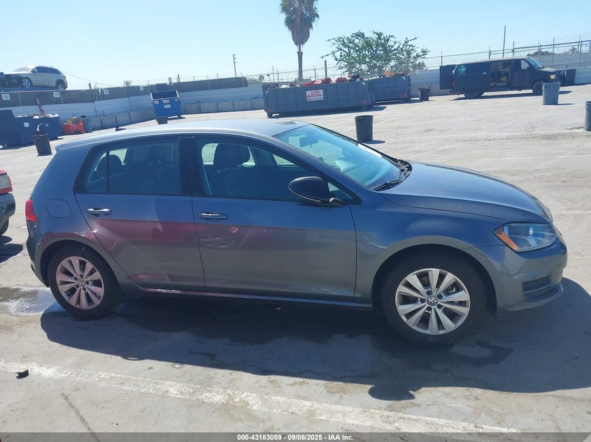 2015 VOLKSWAGEN GOLF TDI S 4-DOOR 3VW2A7AU1FM047377